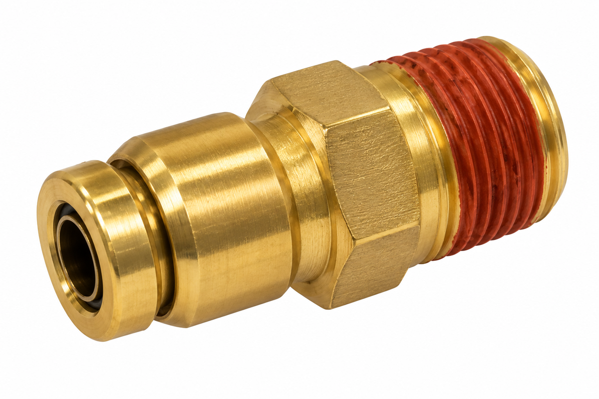 177.13B686D - Brass PLC Male Conne