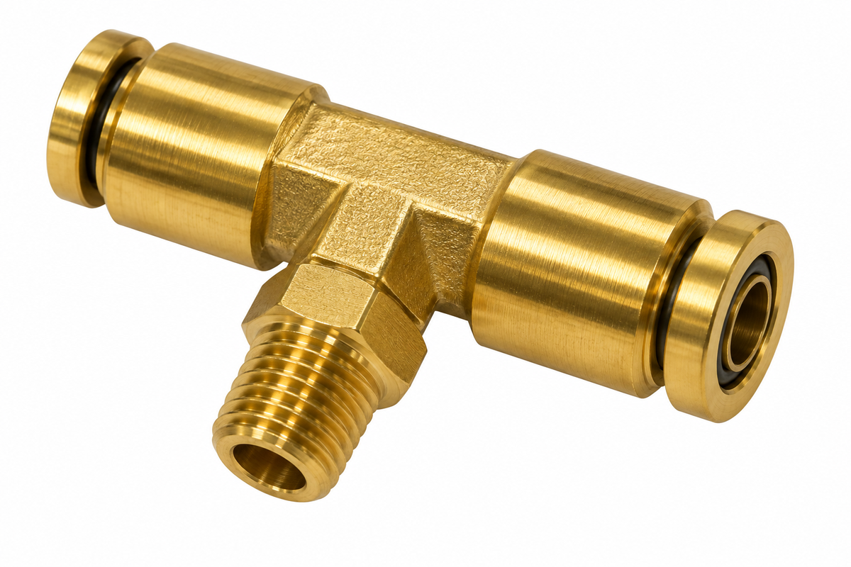 177.13B726B - Brass PLC Male Branc