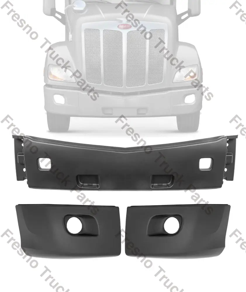 564.75270KPL - Bumper Plastic Peterbilt 579 - Front Bumper