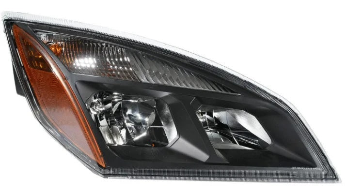 564.46002 - RH Black Headlamp Freightliner P4