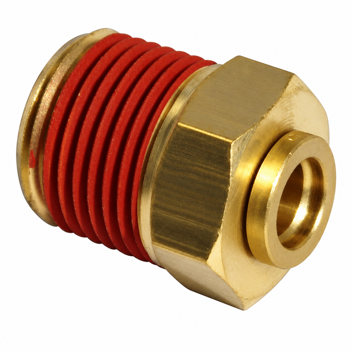 177.13B154C - Brass PLC Male Elbow