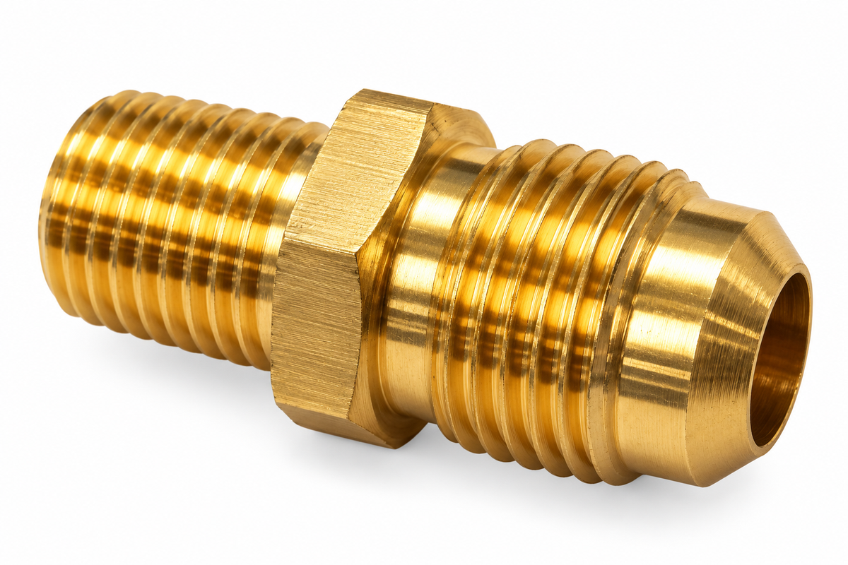 177.8488B - Male Connector 1/2in