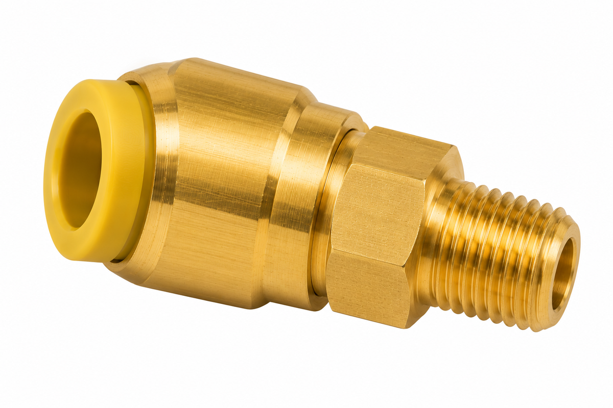 177.13B682X1 – Brass PLC Male Connector