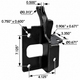 564.59618R - Bumper Bracket RH Kenworth