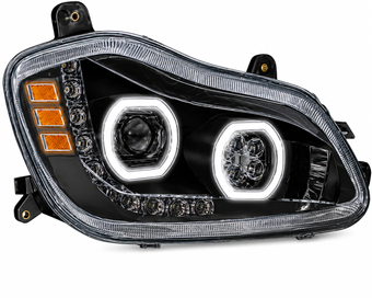 compare product 564.59091DBY - RH Black LED Halo Headlamp
