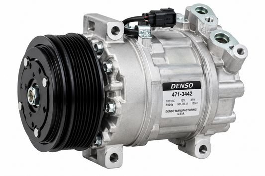 DENSO 471-3442 A/C Compressor 10S15C Freightliner Cascadia