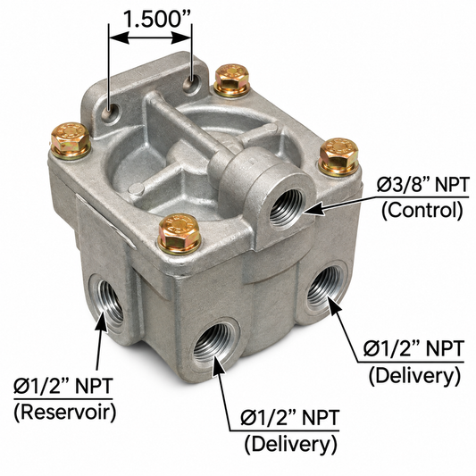 170.KN28061 - Haldex Type Relay Valve