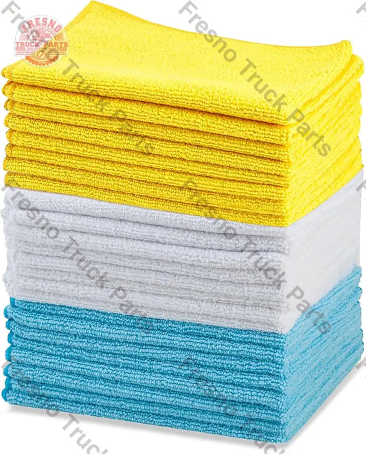 17622 - 24PC Microfiber Cleaning Cloth Bag Microfiber Cleaning Cloth
