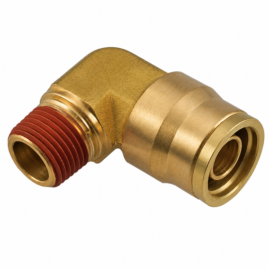 177.116910C - PLC Swivel Male Elbo
