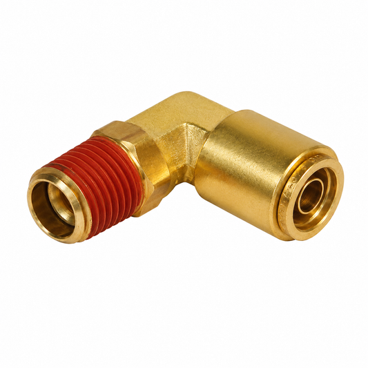 177.13B156B - Brass PLC Male Elbow