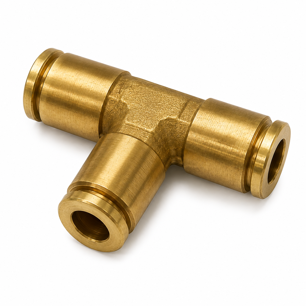 177.13B6410 - Brass PLC Union Tee