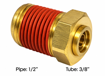 compare product 177.13B686D - Brass PLC Male Connector 3/8 X 1/2in