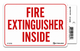 571.D106 - Decal FIRE EXTINGUISHER INSIDE 4.5X6.75