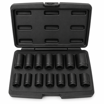 compare product 210.1214MK - Impact Socket Set-1