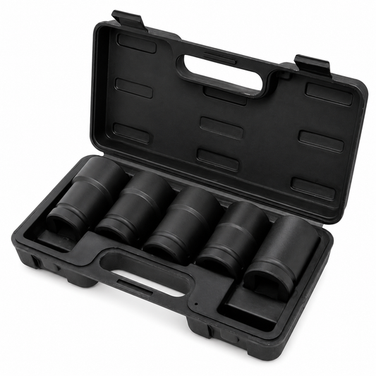 210.3405K - Wheel Nut Socket Set-3/4in Drive 5 Pc