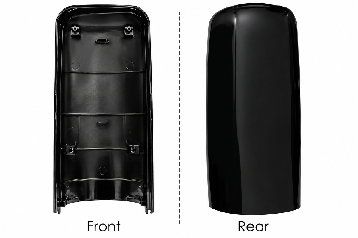 563.46018 - Mirror Back Cover LH Black