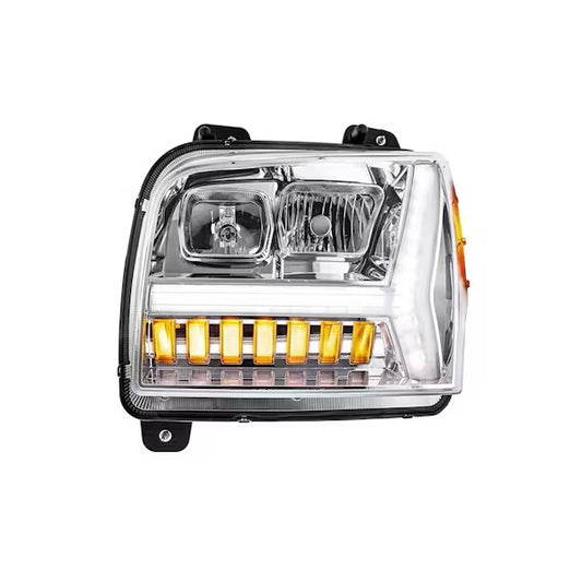 564.590107C - LH Chrome W990 Halogen Headlamp