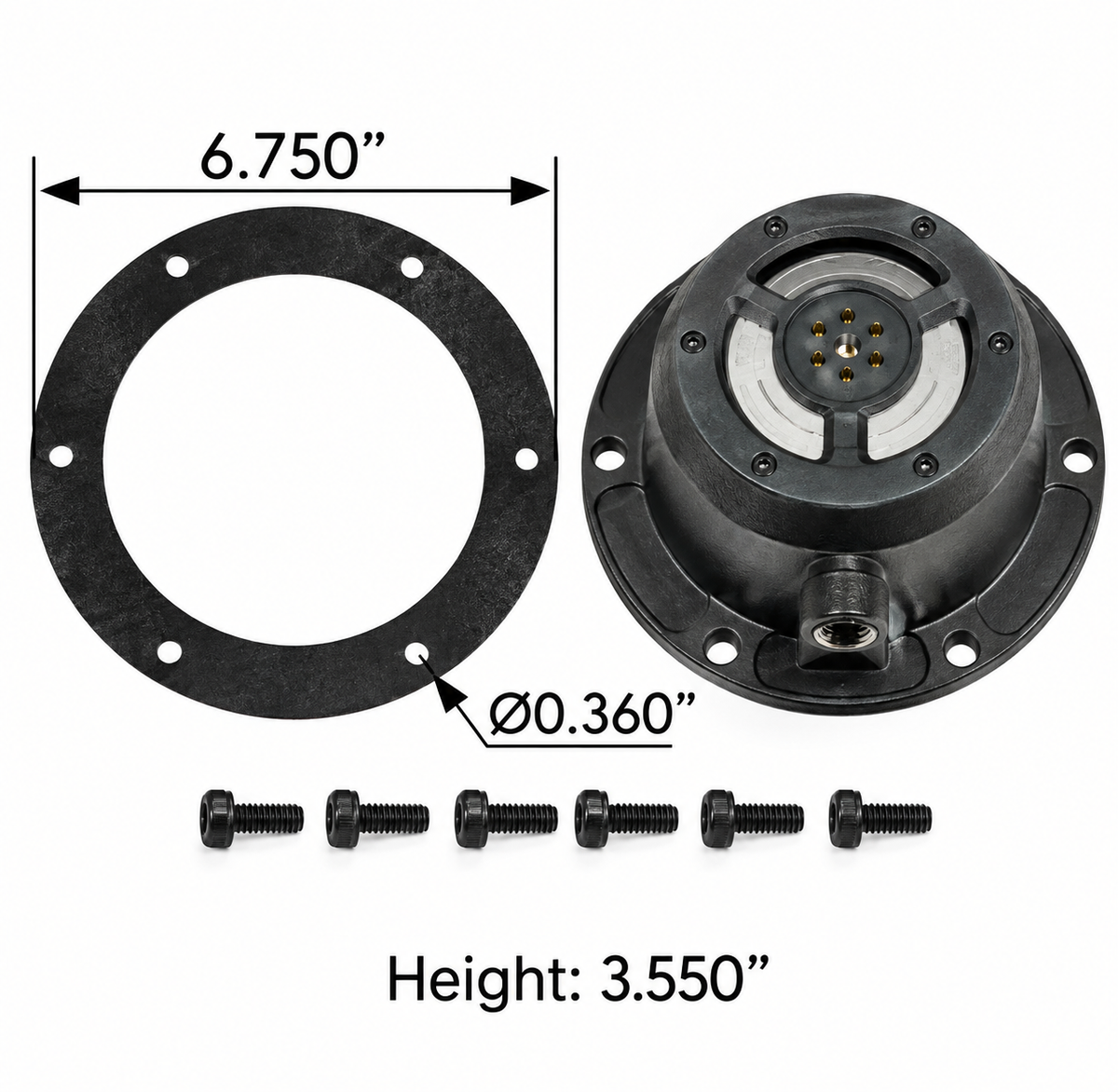 180.CR1896 - Hub Cap PSI TP/WP, HP - Oil