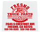 Fresno Truck Parts Custom Printed Mudflap 24x24 & 24x30