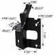Automann 564.59618L Bumper Bracket LH Kenworth T680