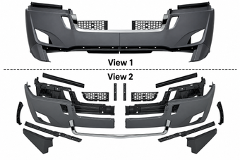 compare product Automann 564.46423KF Bumper Assembly P4 w-Fog Cascadia