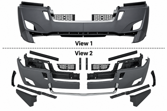 Automann 564.46423KF Bumper Assembly P4 w-Fog Cascadia