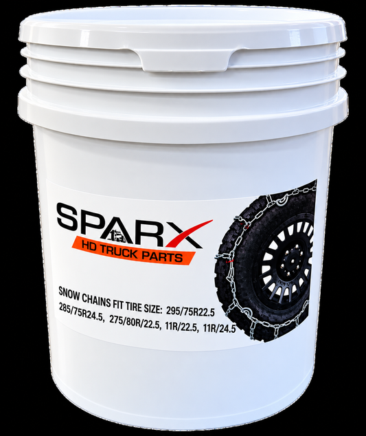 SPARX Heavy Duty Truck Snow Chains – Semi Truck Tire Chains