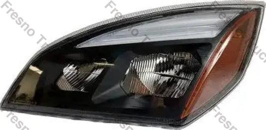 564.46001LM - LH LED Headlamp Black Cascadia P4 - Headlamp Assembly