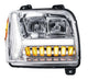 564.590108C - RH Chrome W990 Halogen Headlamp