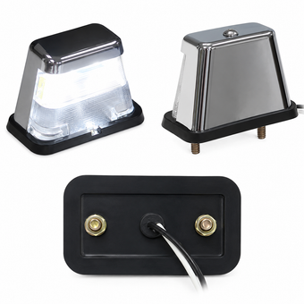compare product 571.LD161L2-3 - License Light Chrome