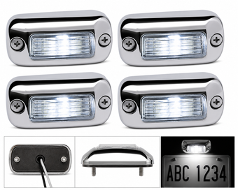 compare product 571.LD161L2-4 - License Light Chrome