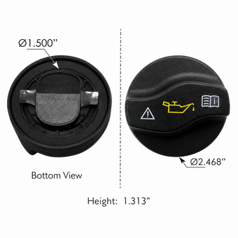 compare product 572.4002 - Engine Oil Fill Cap
