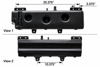 compare product 575.1085 - Washer Fluid Reservoir Volvo