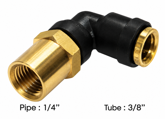 177.12C706B - PLC Female SWL Elbow DOT 3/8in X 1/4in