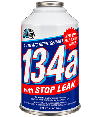 compare product Avalanche R-134a A/C Refrigerant with Stop Leak 12 oz