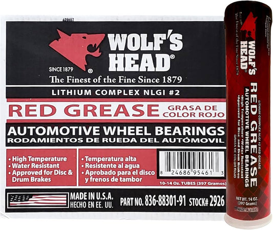 836-88301 - WOLF HEAD RED GREASE