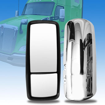 compare product Automann 563.59041C Mirror Assembly LH Heated Chrome Kenworth T680