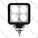 76362 Square High Power LED Flood and Work Light 750 Lumens