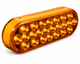 571.LD60A24 - F/P/T LED 6 In. Oval Amber 24-Diode