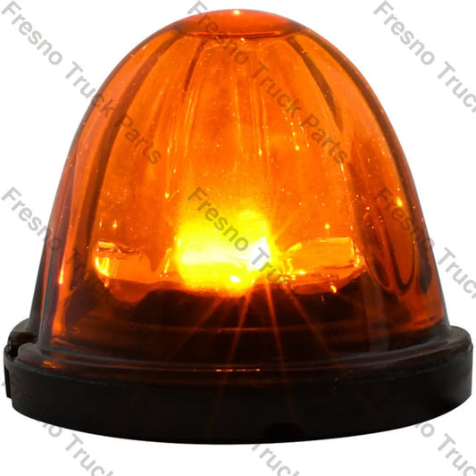 81640 Super Star Glass Watermelon Surface Mount LED Sealed Light