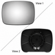 563.46093KT - Mirror Plate Glass Kit Heated LH/RH P4