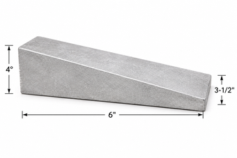 compare product A358 - Shim Wedge 3-1/2in X