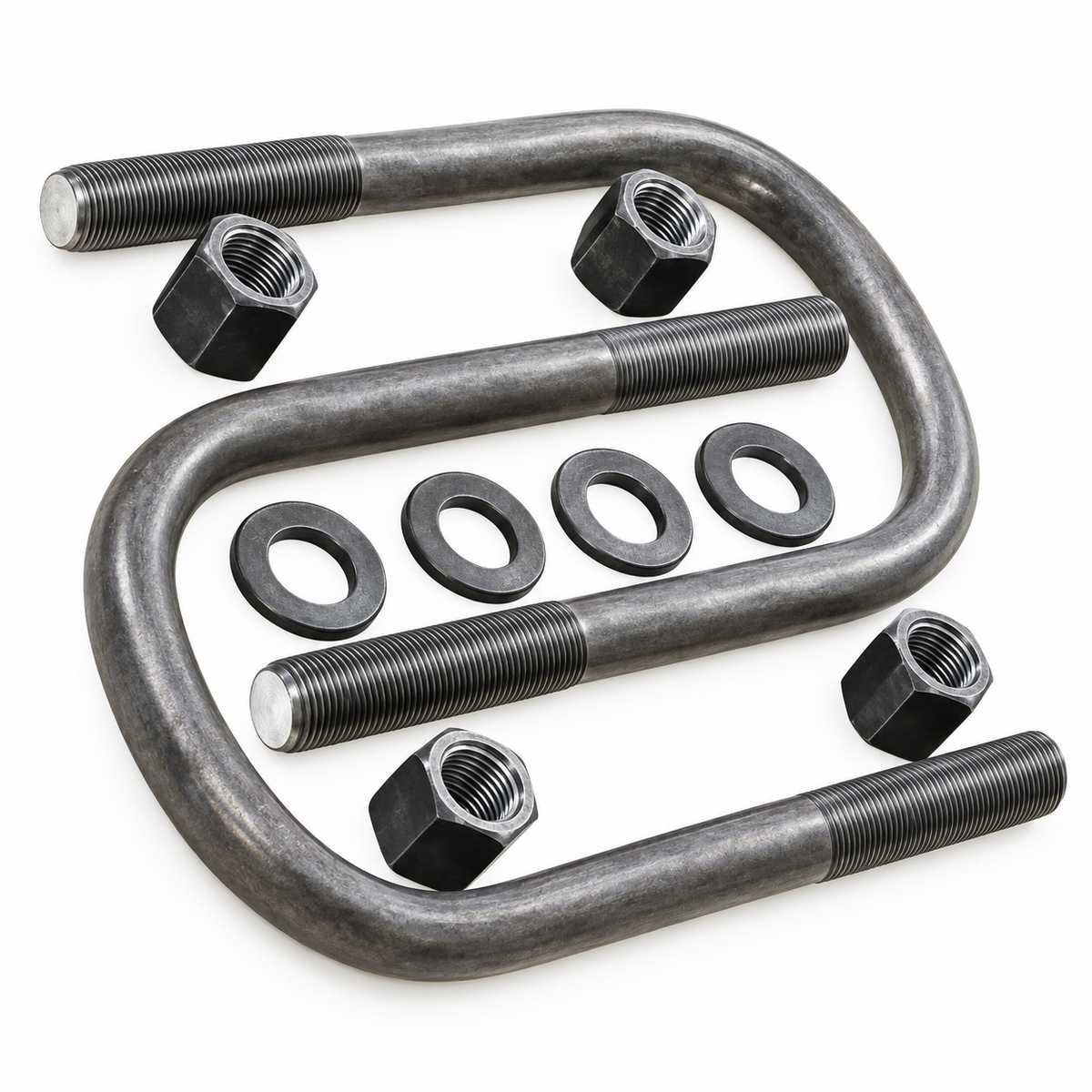 AUBK8154-093 - U Bolt Kit RND 3/4in
