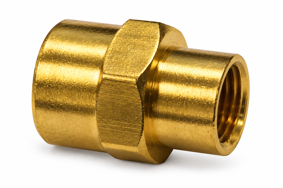 177.9122BA - Hex Nipple 1/4NPT x