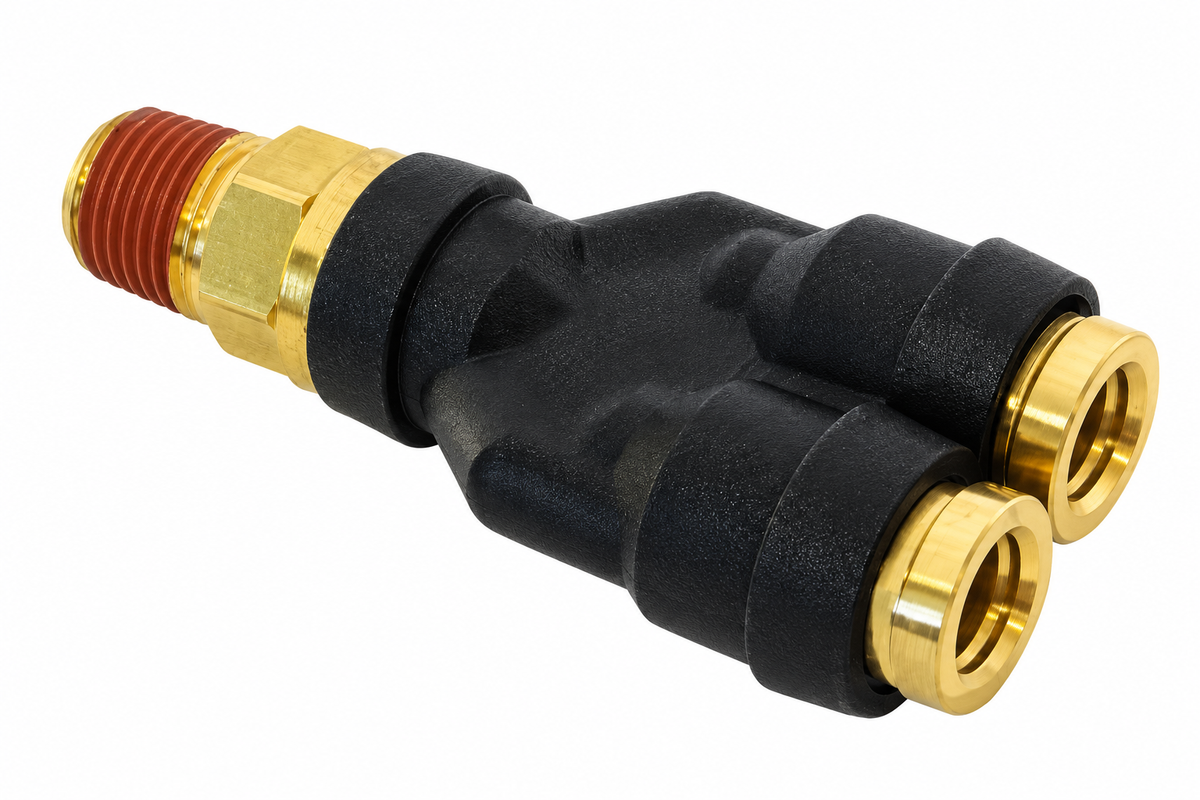 177.12C6142 - PLC Male Branch Y Do