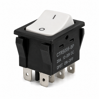 compare product CTRS006-BP - 20A Rocker Switch On