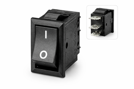 CTRS004-BP - 15A Rocker Switch (O