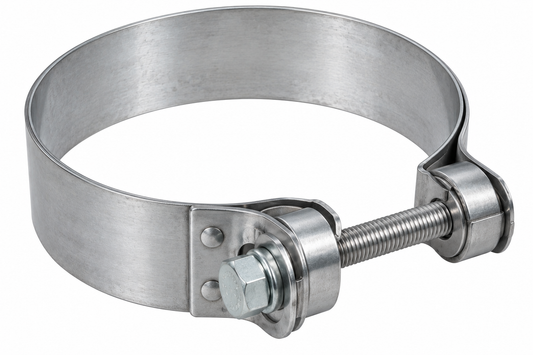 562.U3705A - Band Clamp 5in Aluminized Steel Band Clamp
