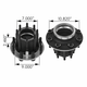 150.T1101.S4 - Outboard Mount Hub A