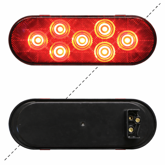 571.LD60R7 - S/T/T Light LED 6in